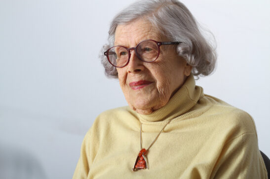 Photo of Edythe Heyman at age 92