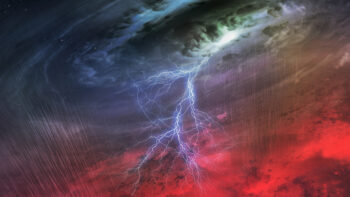NASA image inside massive storm.